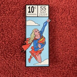 SUPERGIRL enamel pin