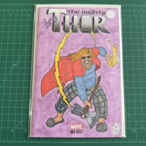 MIGHTY THOR - BRO THOR sketch cover