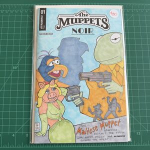 MUPPETS NOIR sketch cover