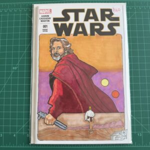 STAR WARS - SKYWALKER SAGA sketch cover