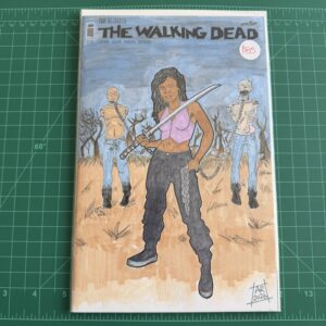 THE WALKING DEAD sketch cover