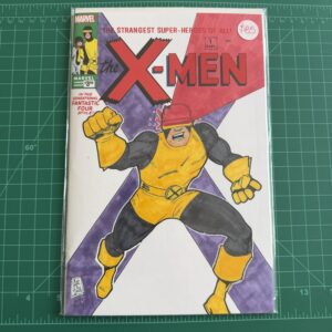 X-MEN - CYCLOPS sketch cover