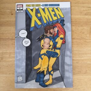 X-MEN - STOLEN MOMENT sketch cover